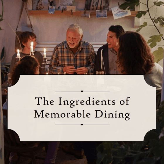 Making Memories: The Power of Story and Culture in Dining